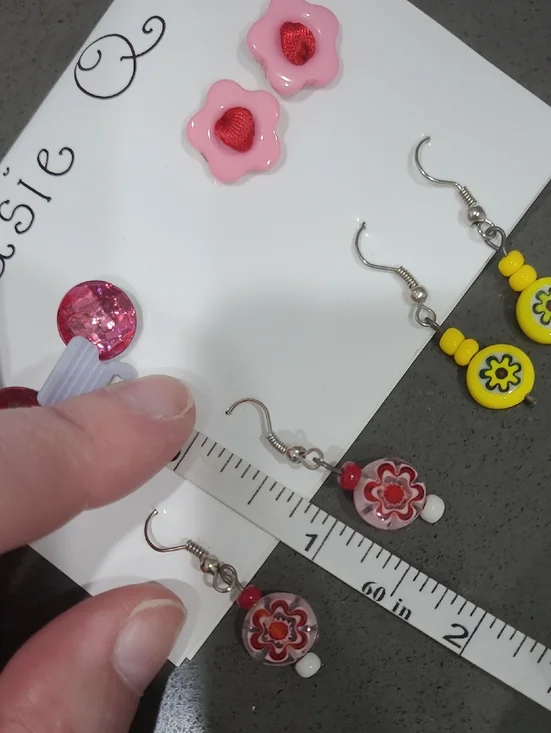 Handmade Earring Set. - Picture 3 of 3